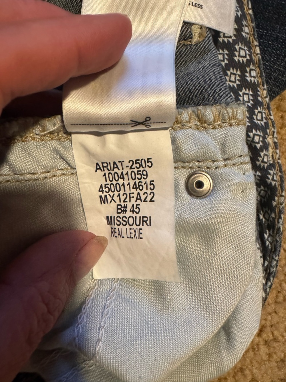 Ariat Perfect Rise Bootcut Jeans - Picture 4 of 10